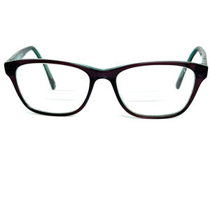 Marchon NYC Eyeglasses Frames‎ M-BROOKFIELD 2 035 Purple Blue 53-16-135 20517